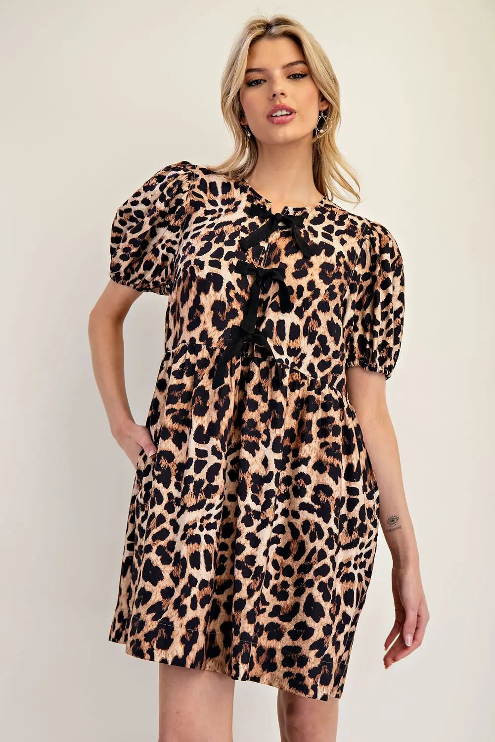 Sassy Leopard Dress