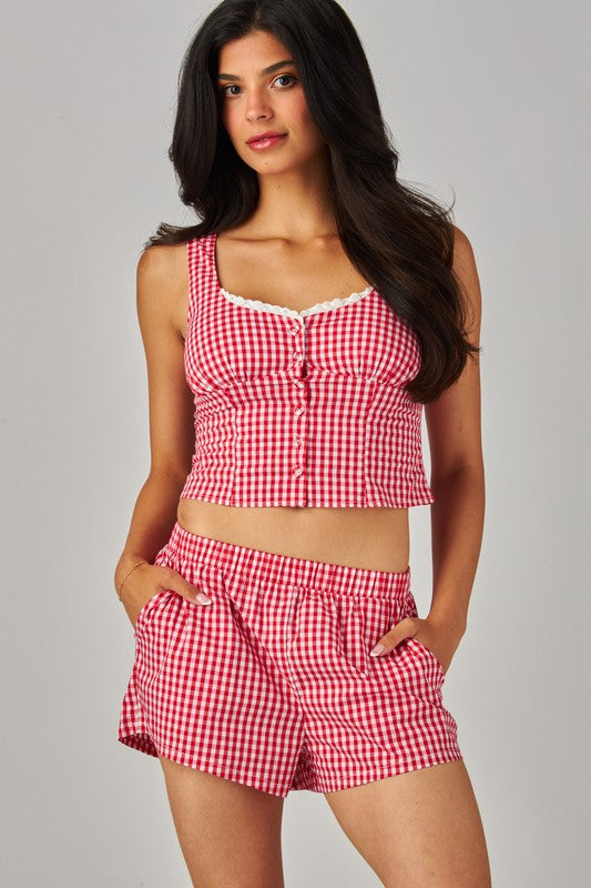 Gingham Set