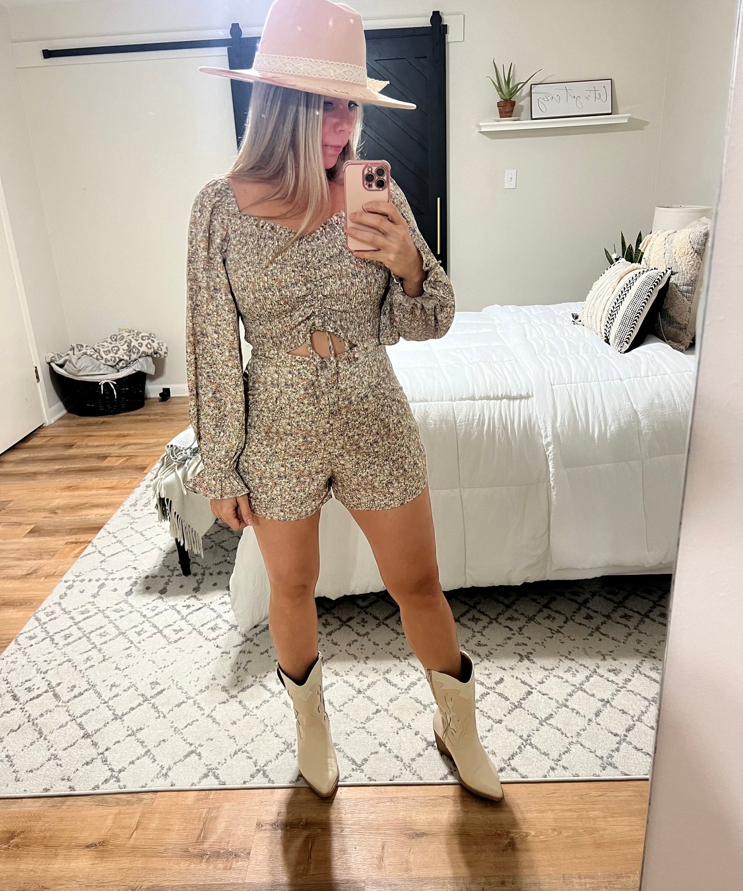 Smocked Romper