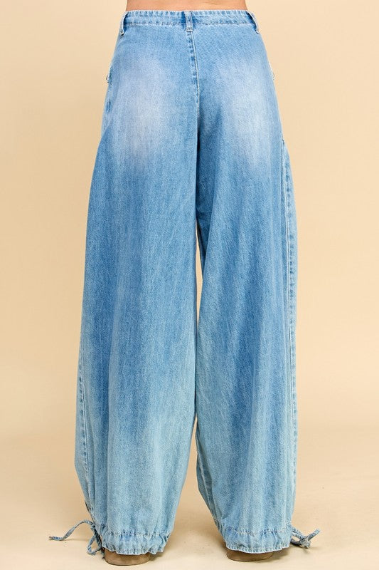 Drawstring Jeans