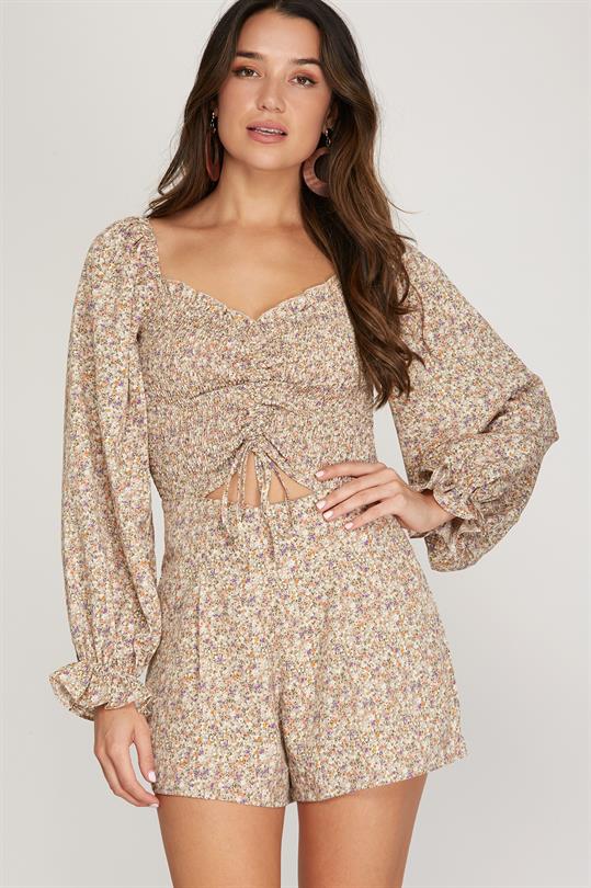 Smocked Romper