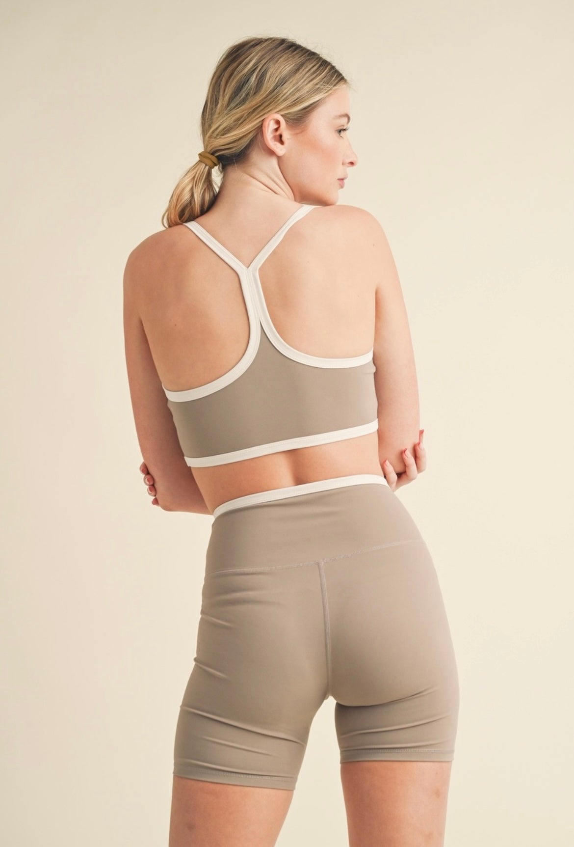Two Toned Biker Set