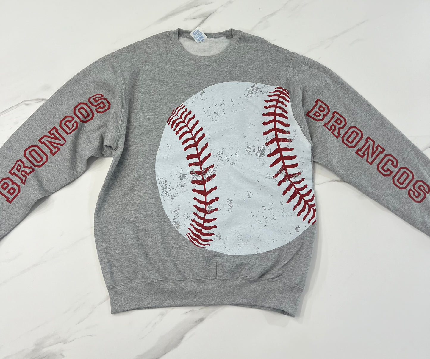 Broncos Baseball Crewneck