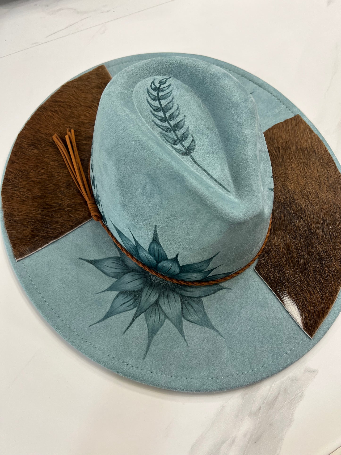 Blue Cow Fedora
