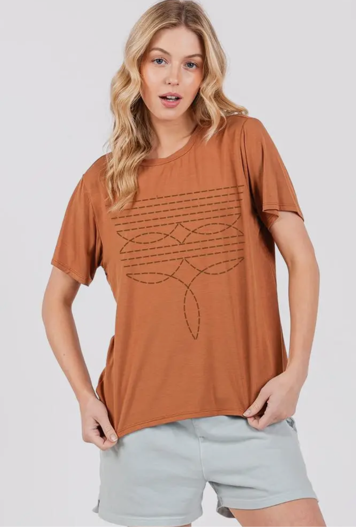 Boot Stitch Tee