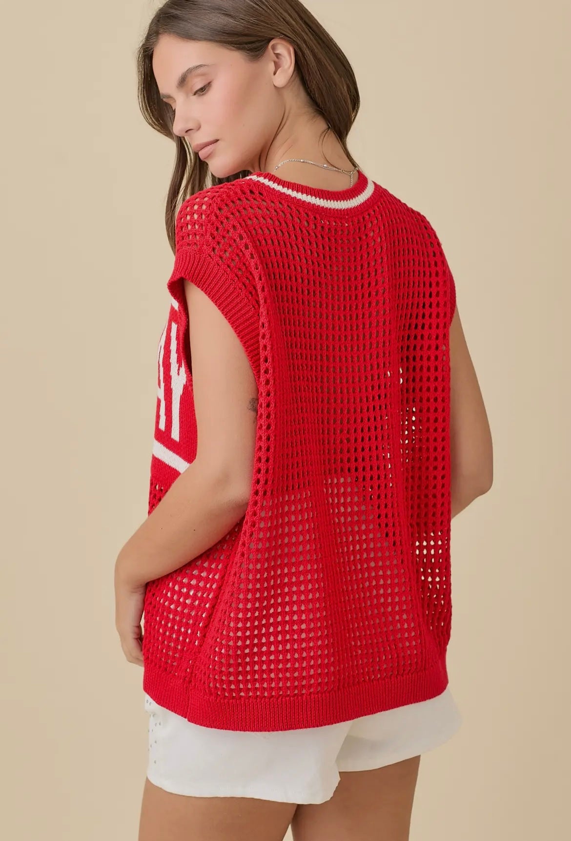 Crochet Game Day Top