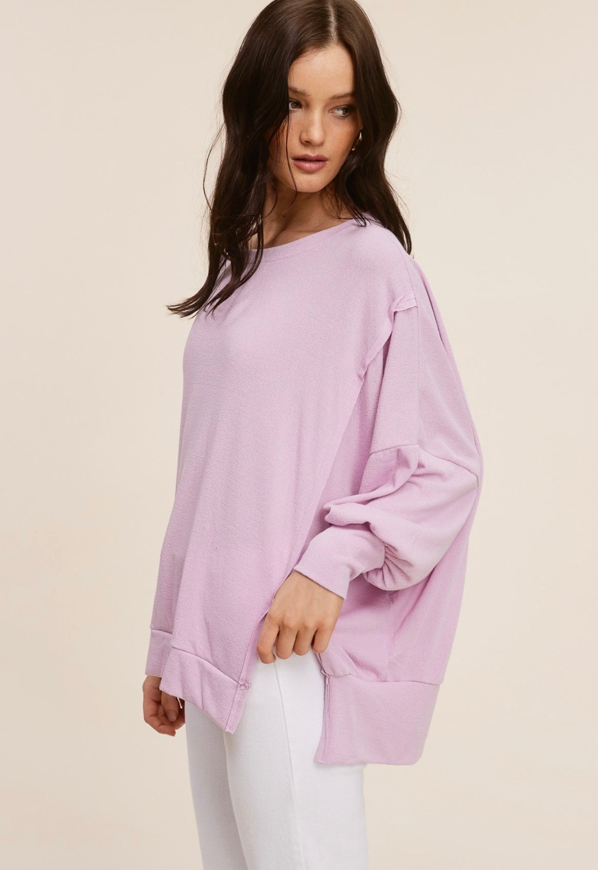 Perfect Flowy Lilac Top