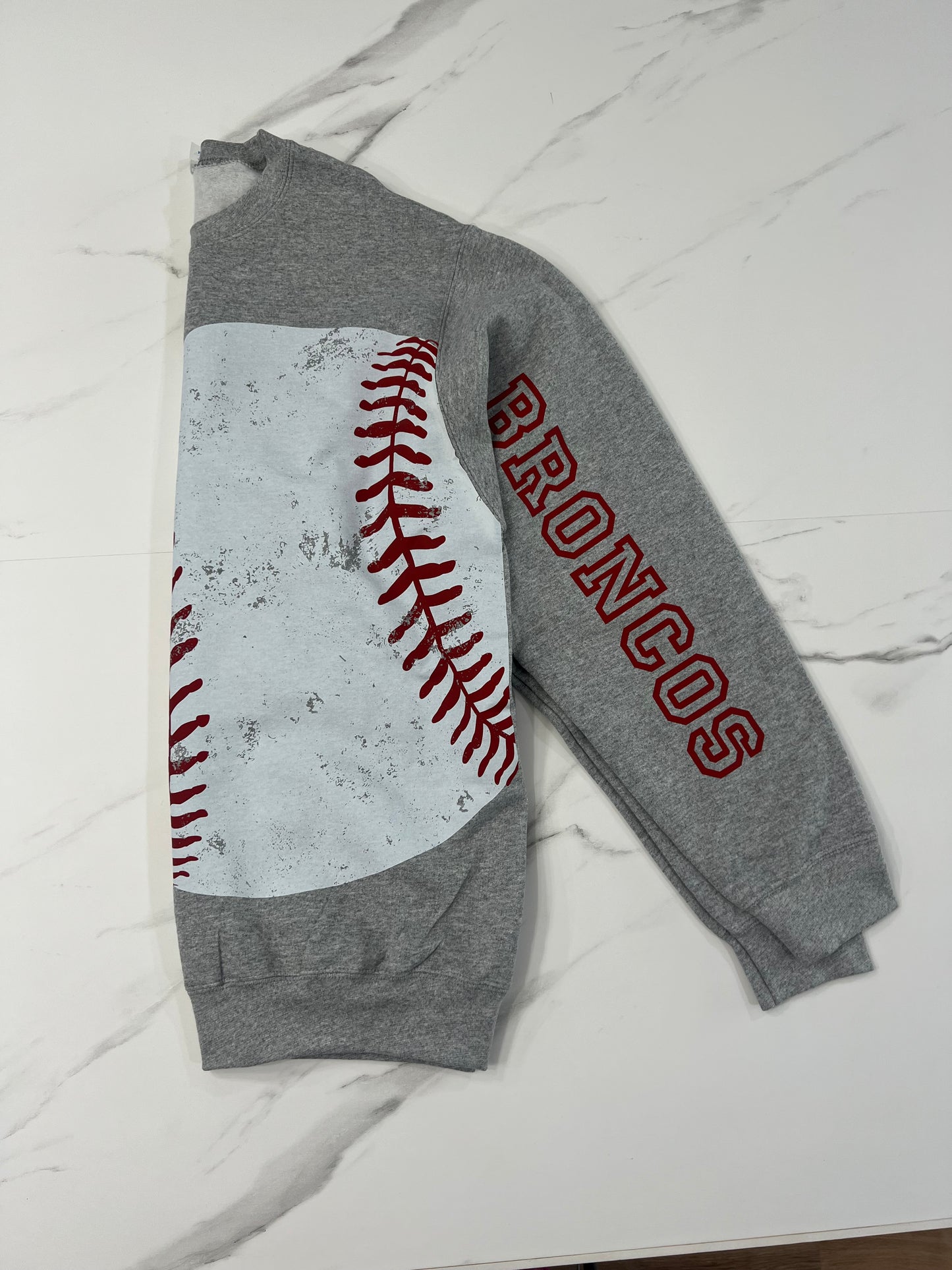 Broncos Baseball Crewneck
