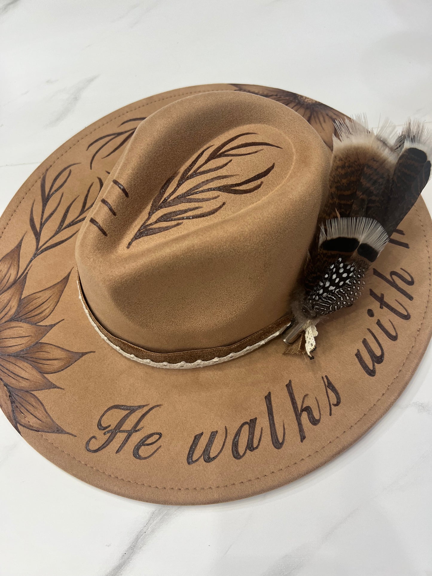 He Walks With Me Fedora