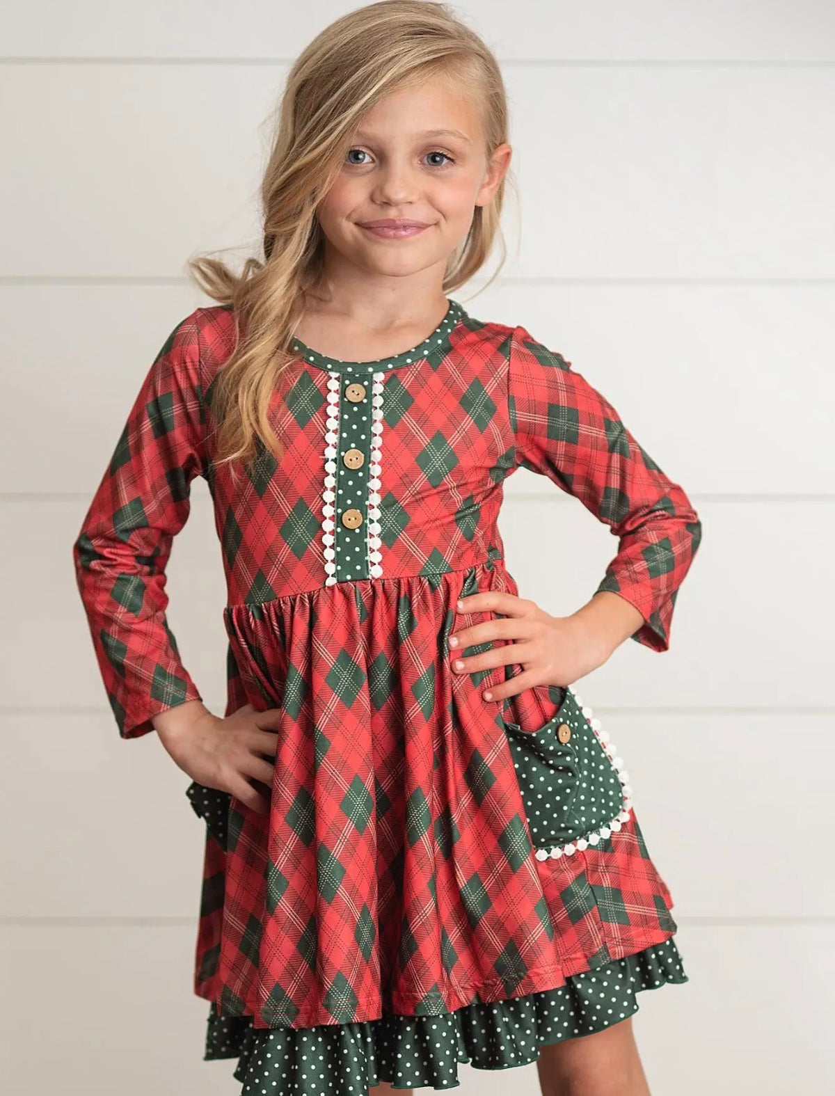 Plaid Dress