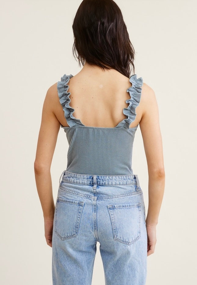 Ruffle Bodysuit