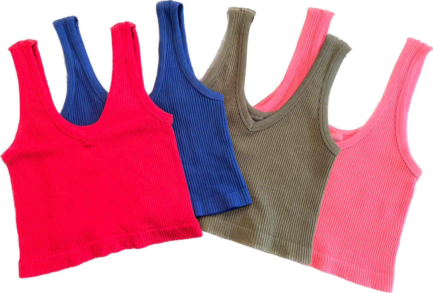 Ribbed Seamless Ribbed Crop Tank