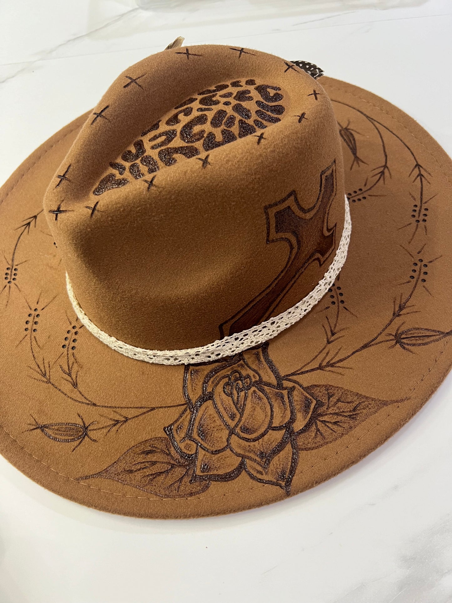 Rose Cross Fedora