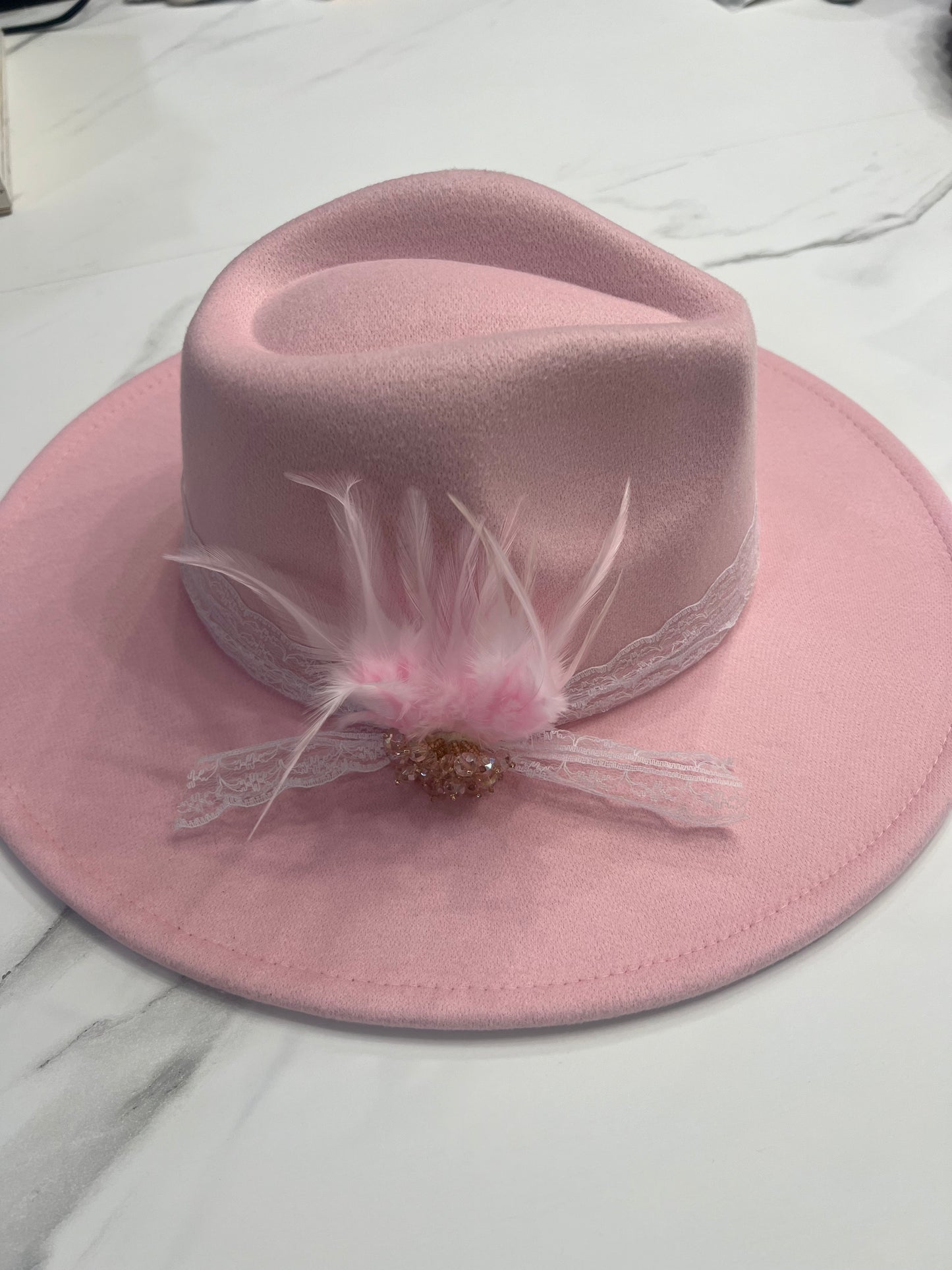 Pretty In Pink Fedora