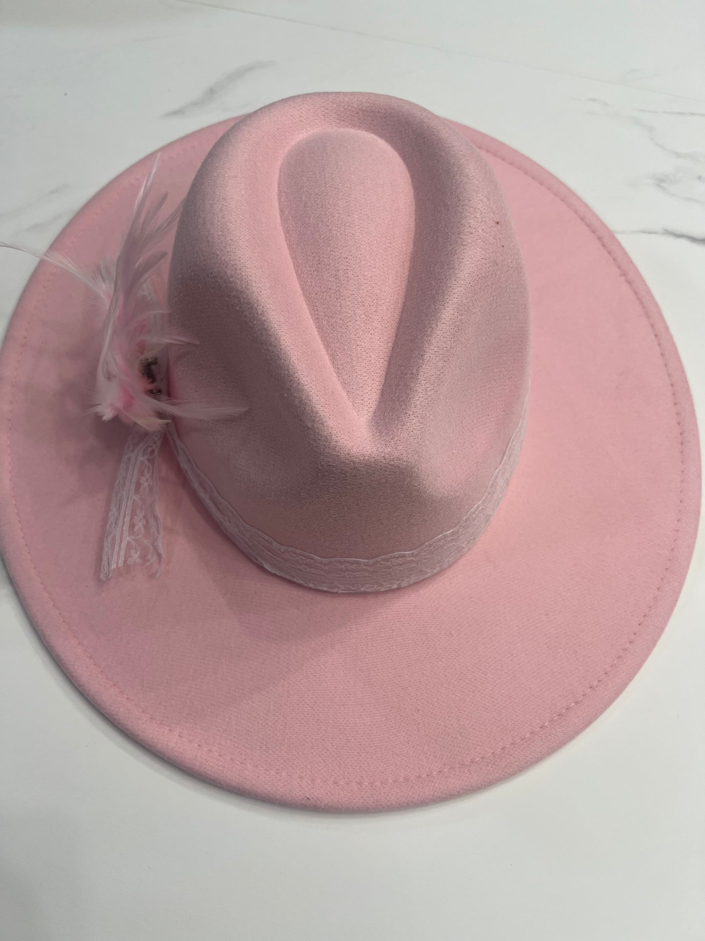 Pretty In Pink Fedora