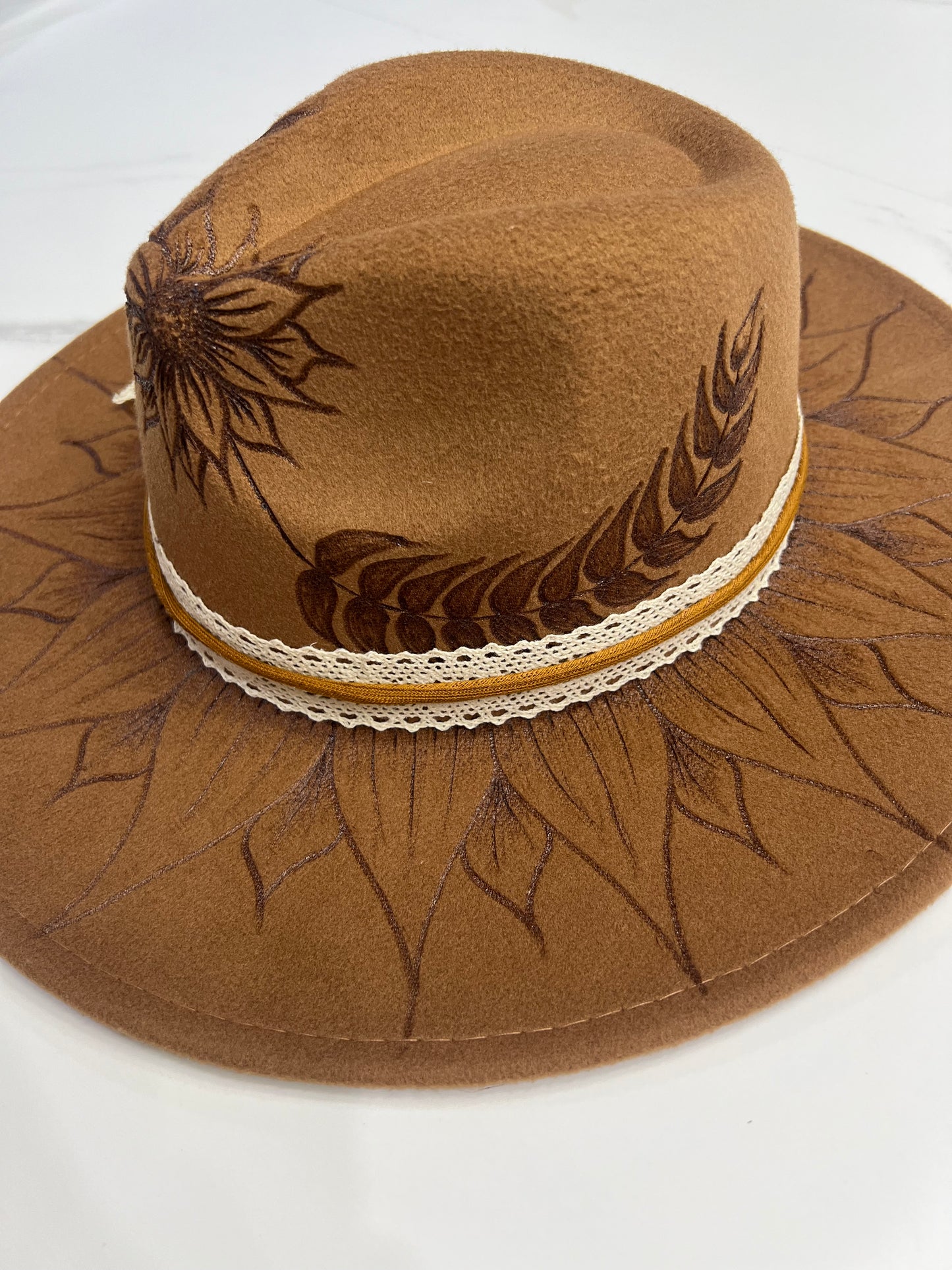 Sunflower Brown Fedora