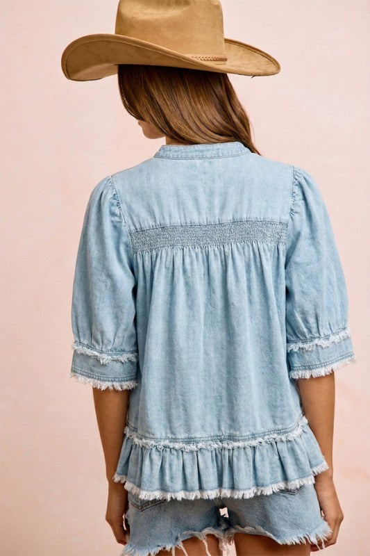 Denim & Ruffles