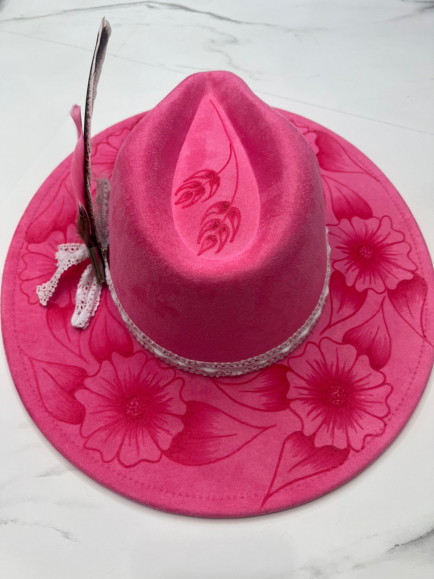 Hot Pink Fedora