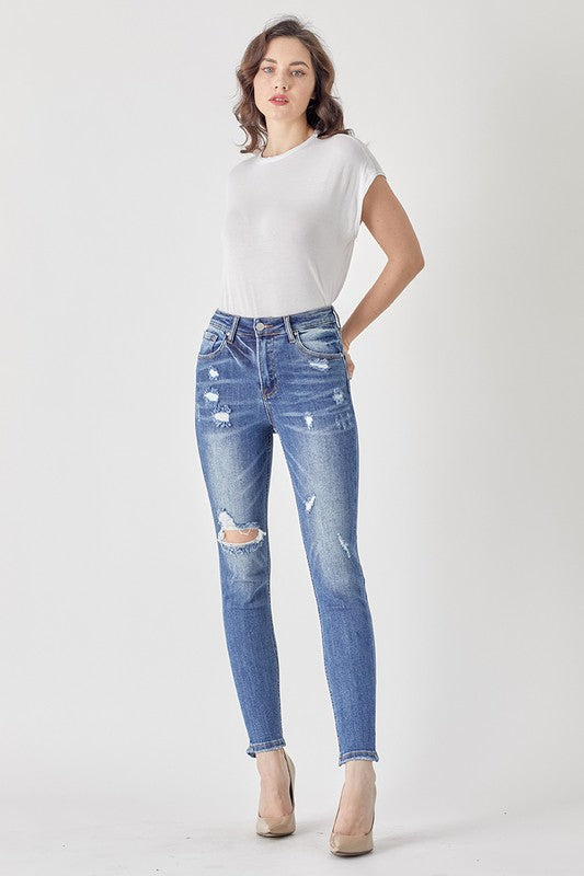 Distressed Skinny Jeans