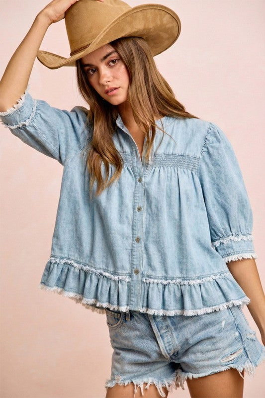 Denim & Ruffles