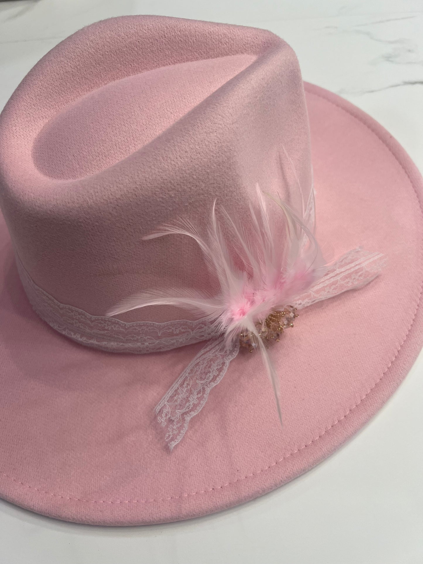 Pretty In Pink Fedora