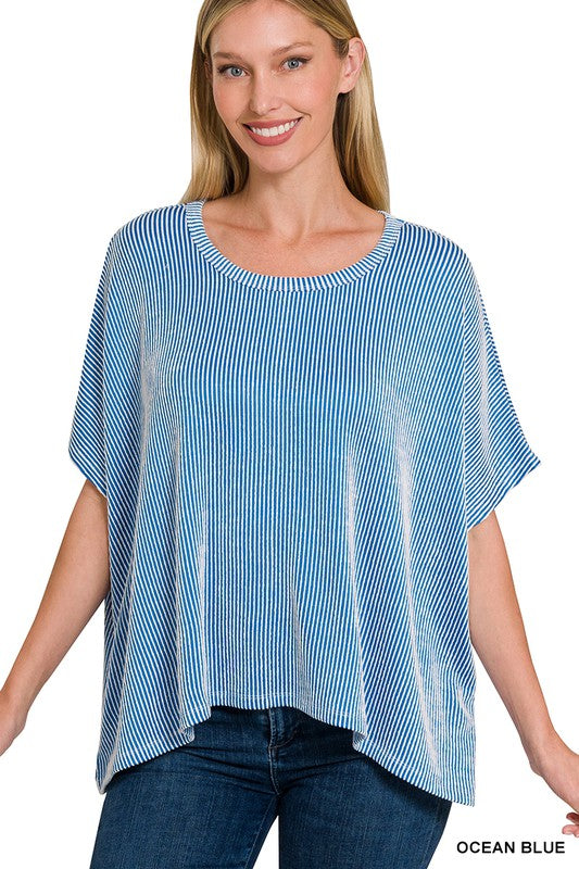 Oversized Striped Tee