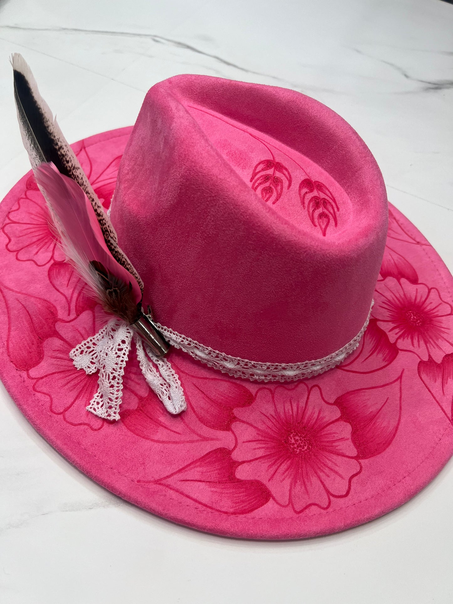 Hot Pink Fedora