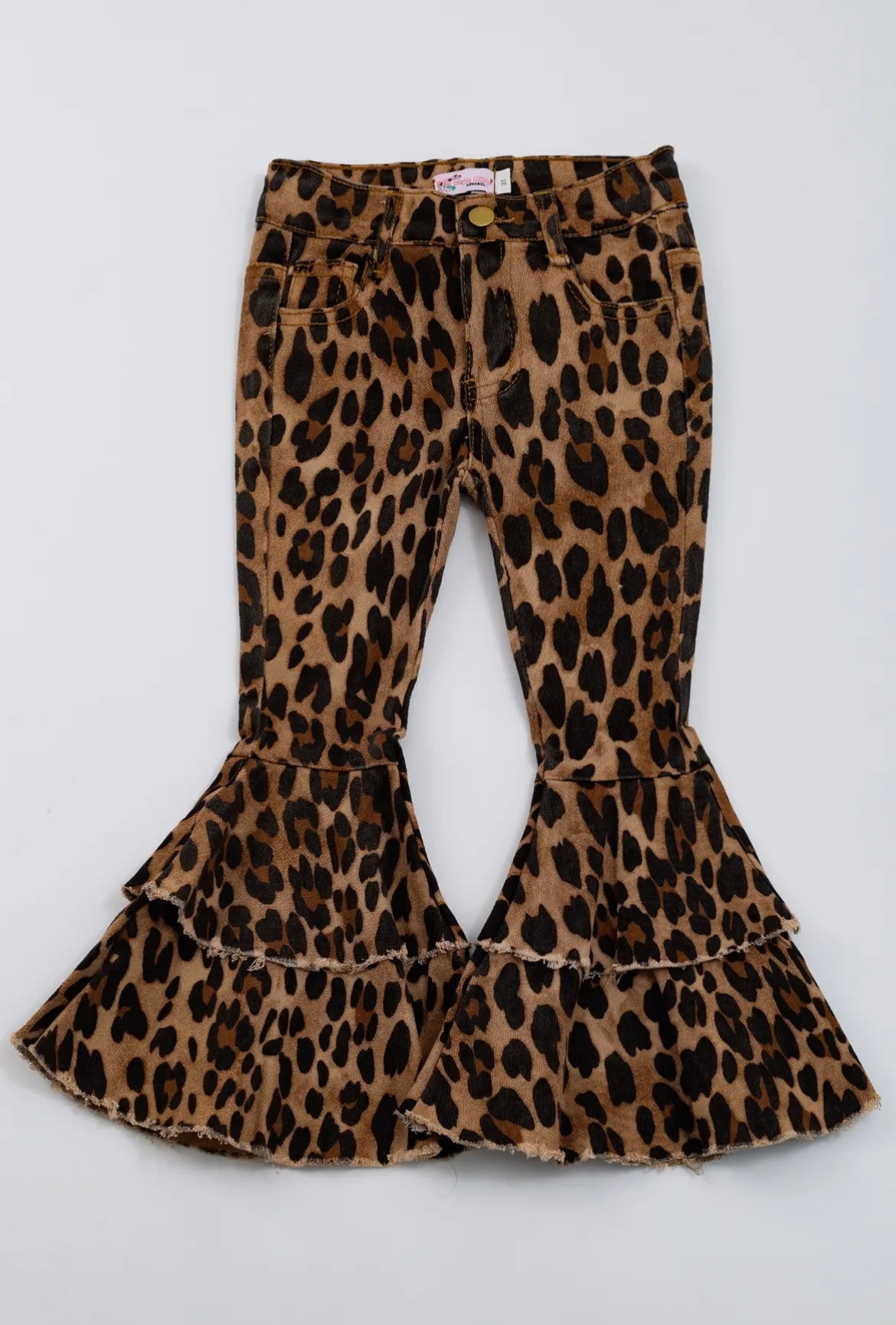 Leopard Bell Bottoms