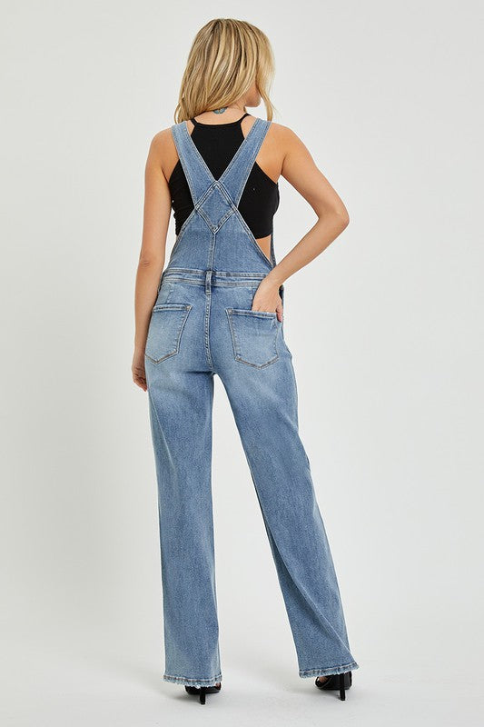 Wide Leg Overalls