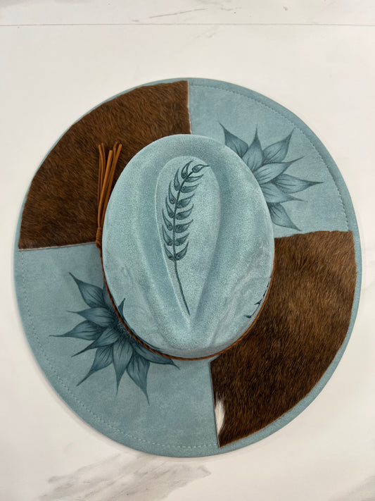 Blue Cow Fedora