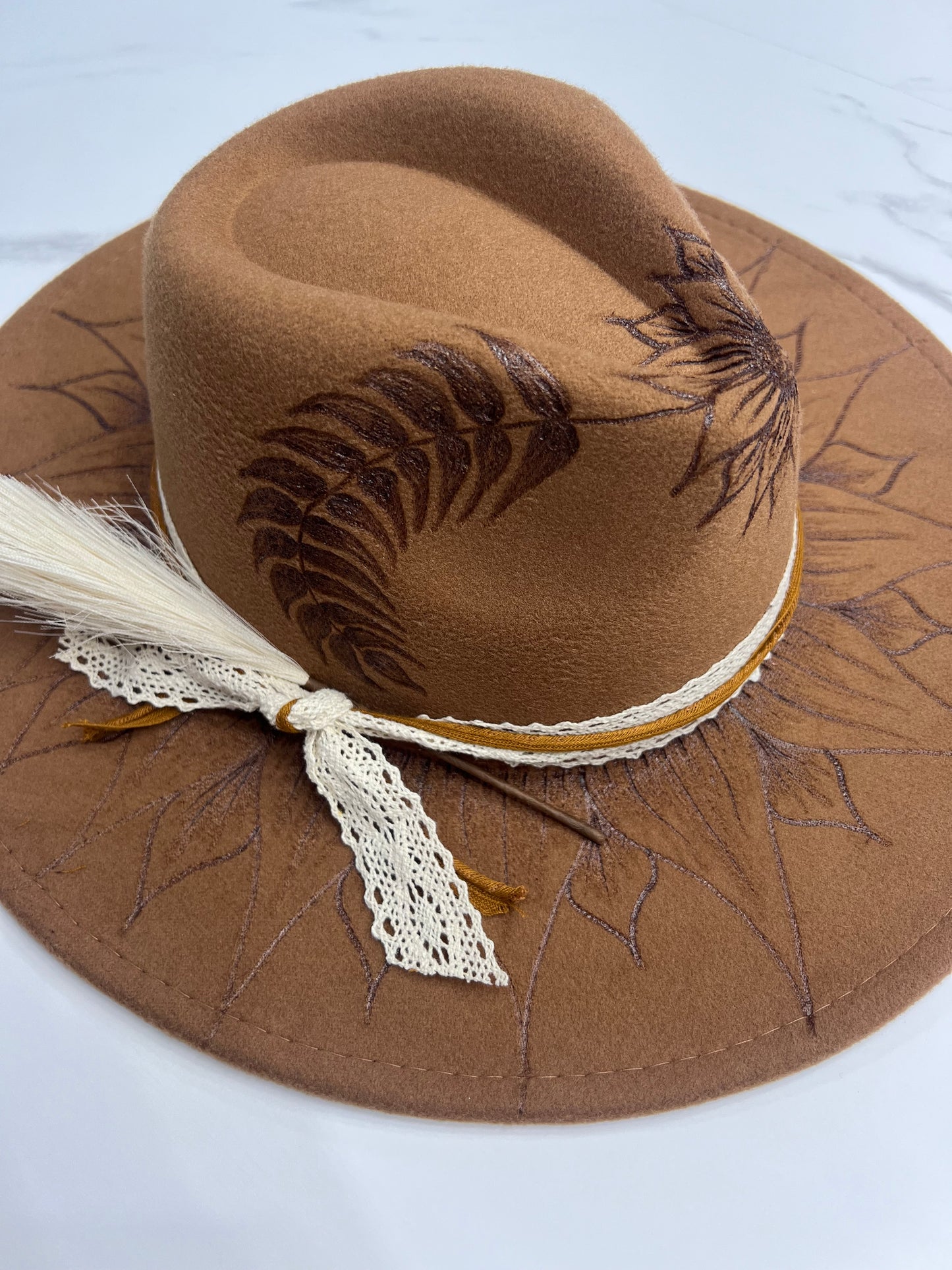 Sunflower Brown Fedora