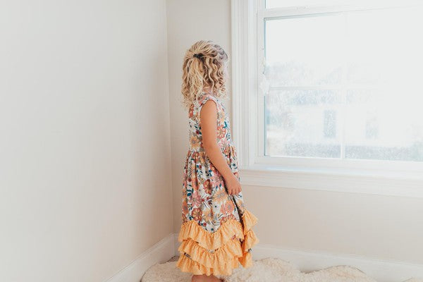 Floral Ruffle Dress