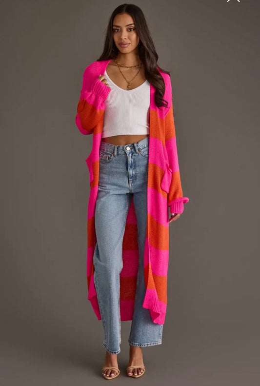 Striped Cardigan