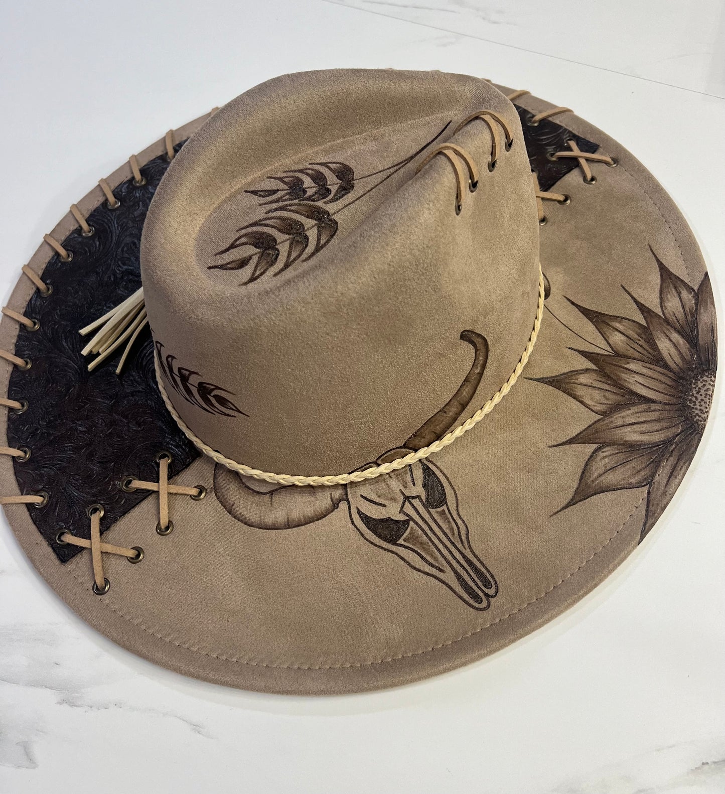 Leather Bull Fedora