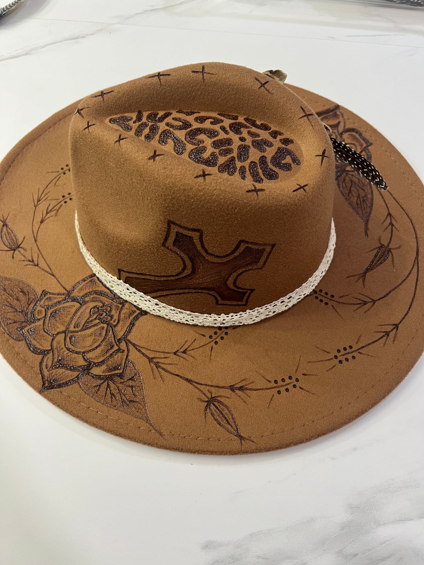 Rose Cross Fedora