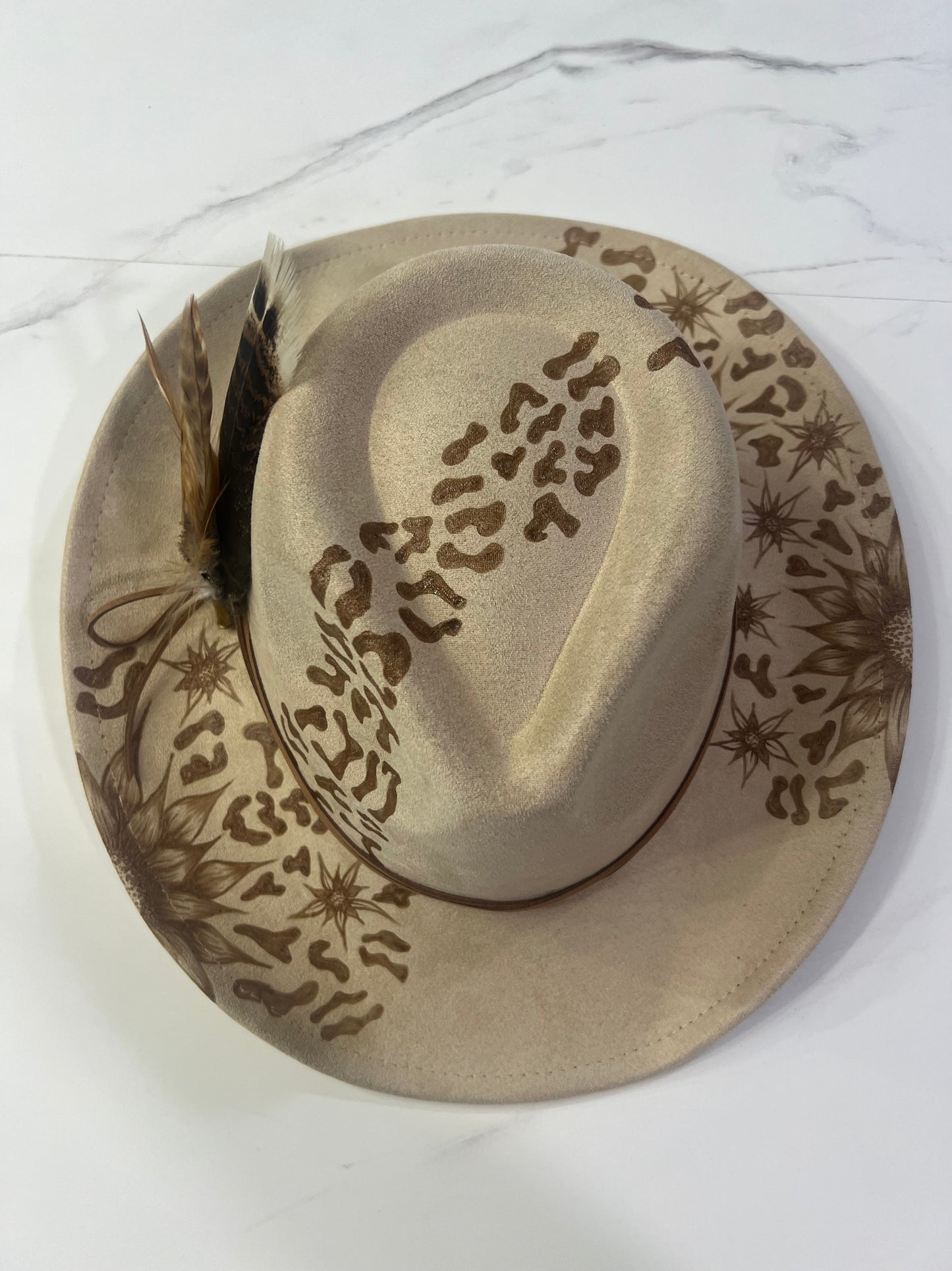 Leopard Cowgirl Hat