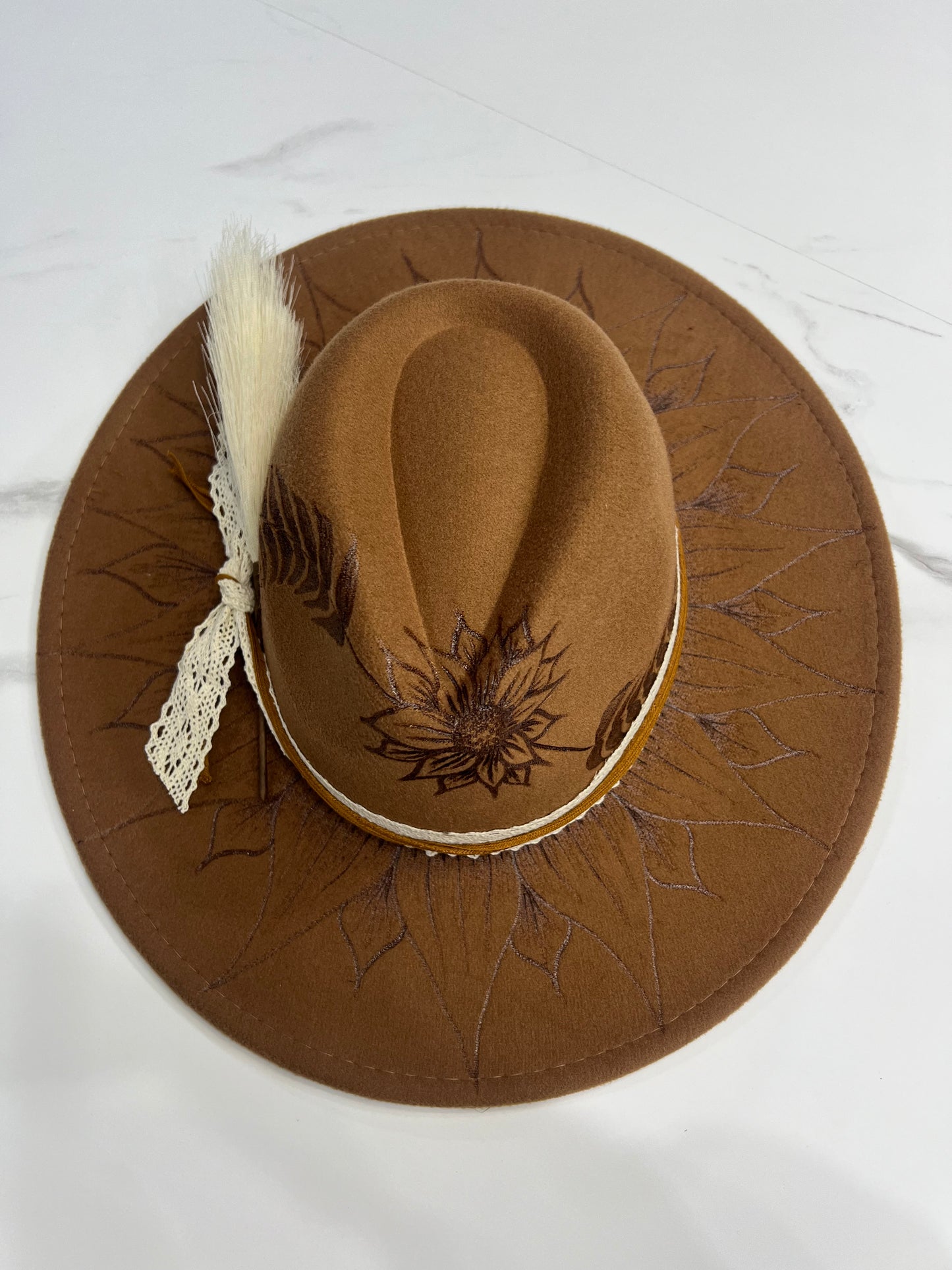 Sunflower Brown Fedora