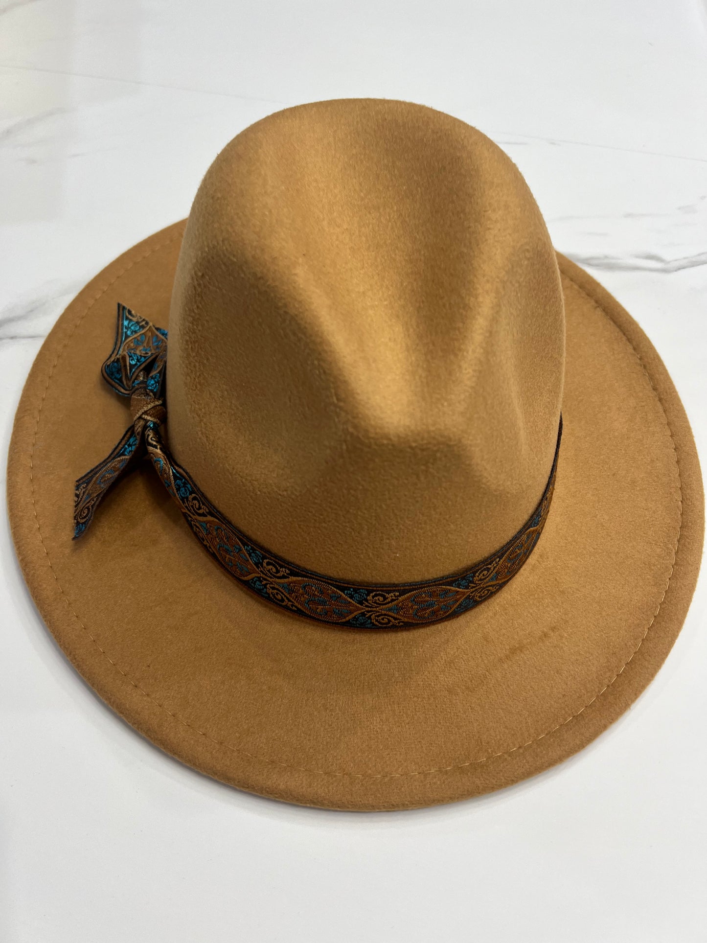 Brown Small Fedora