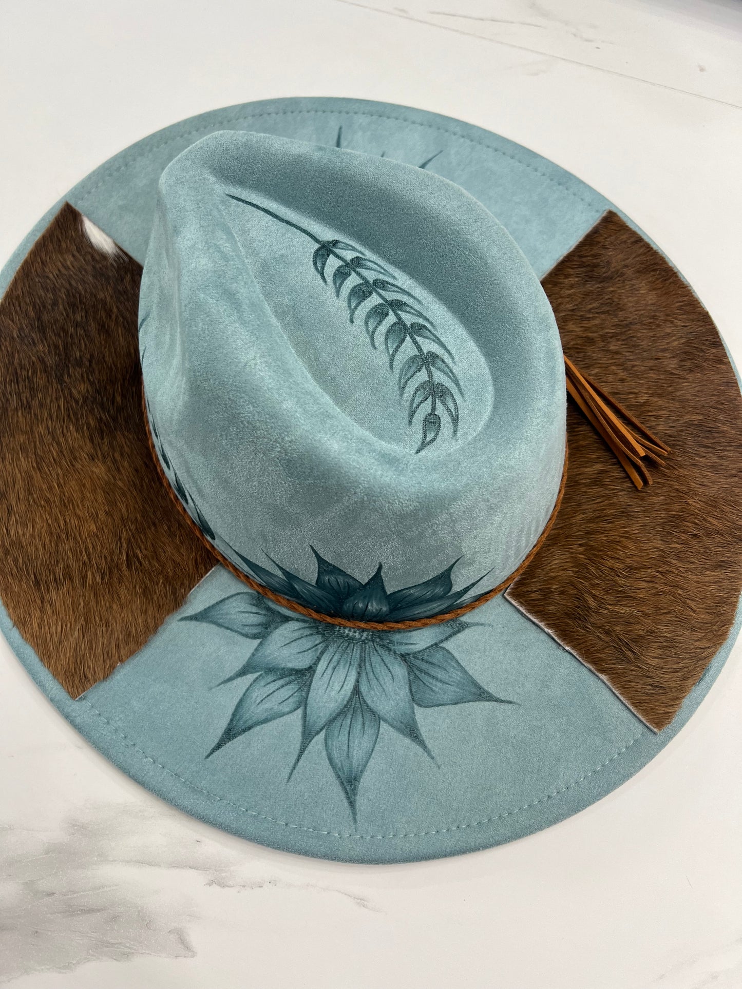 Blue Cow Fedora