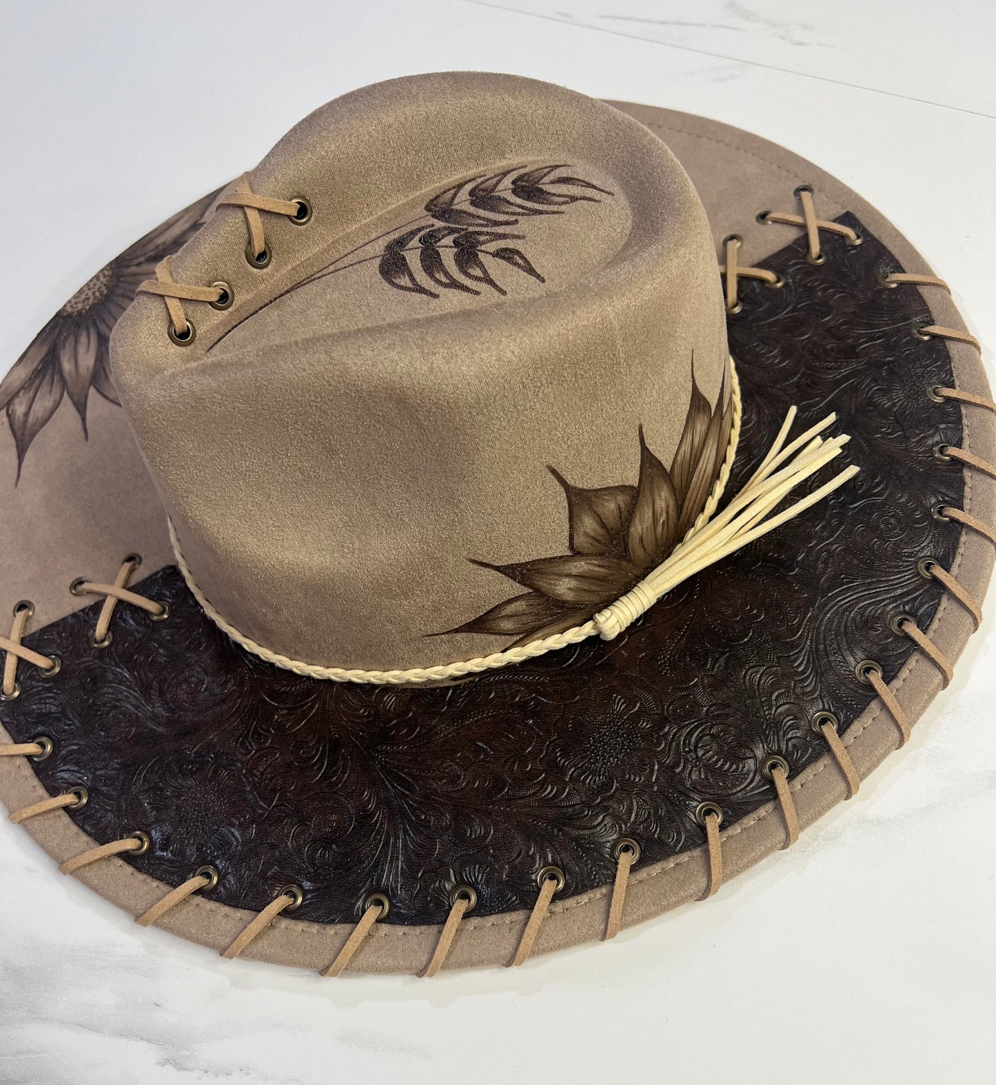 Leather Bull Fedora