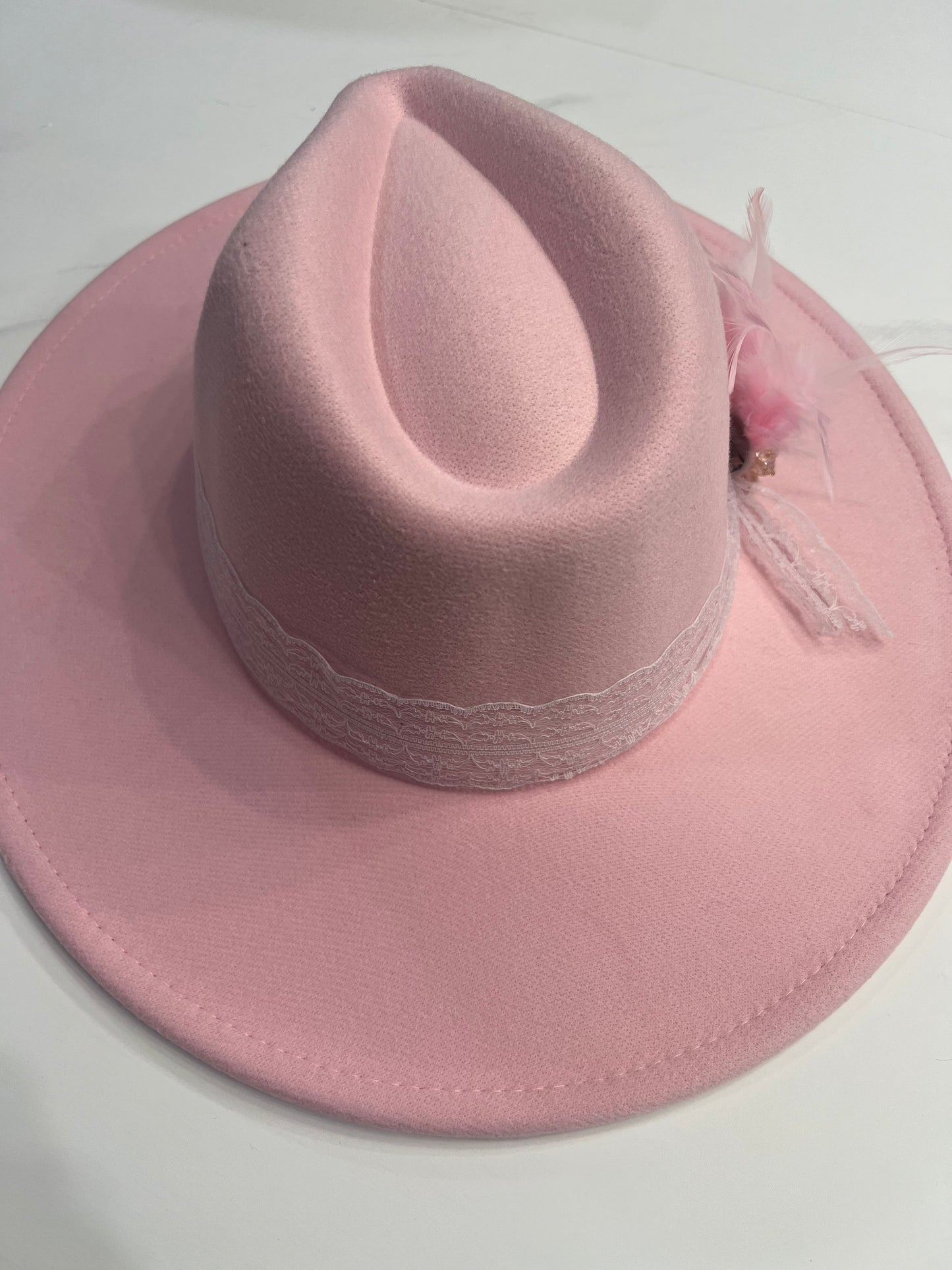 Pretty In Pink Fedora