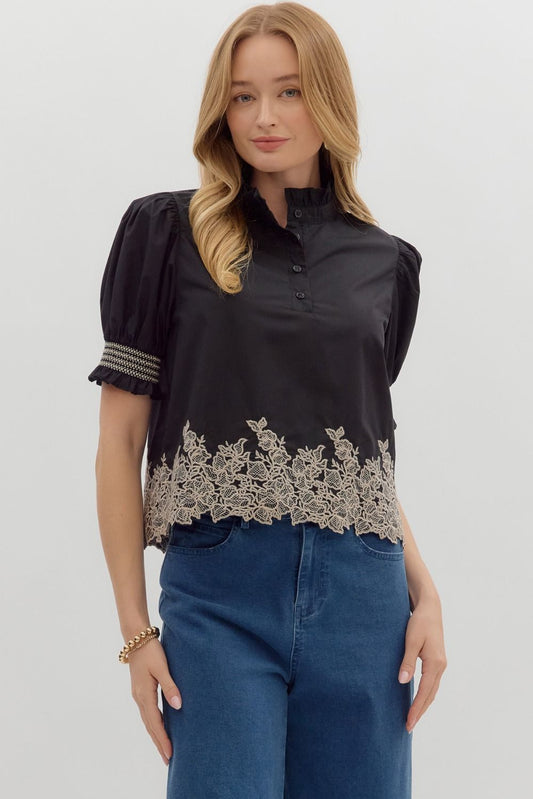 Black Ivy Top