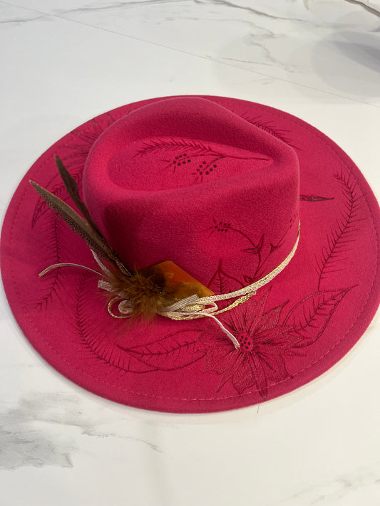 Dragonfly Fedora Hat
