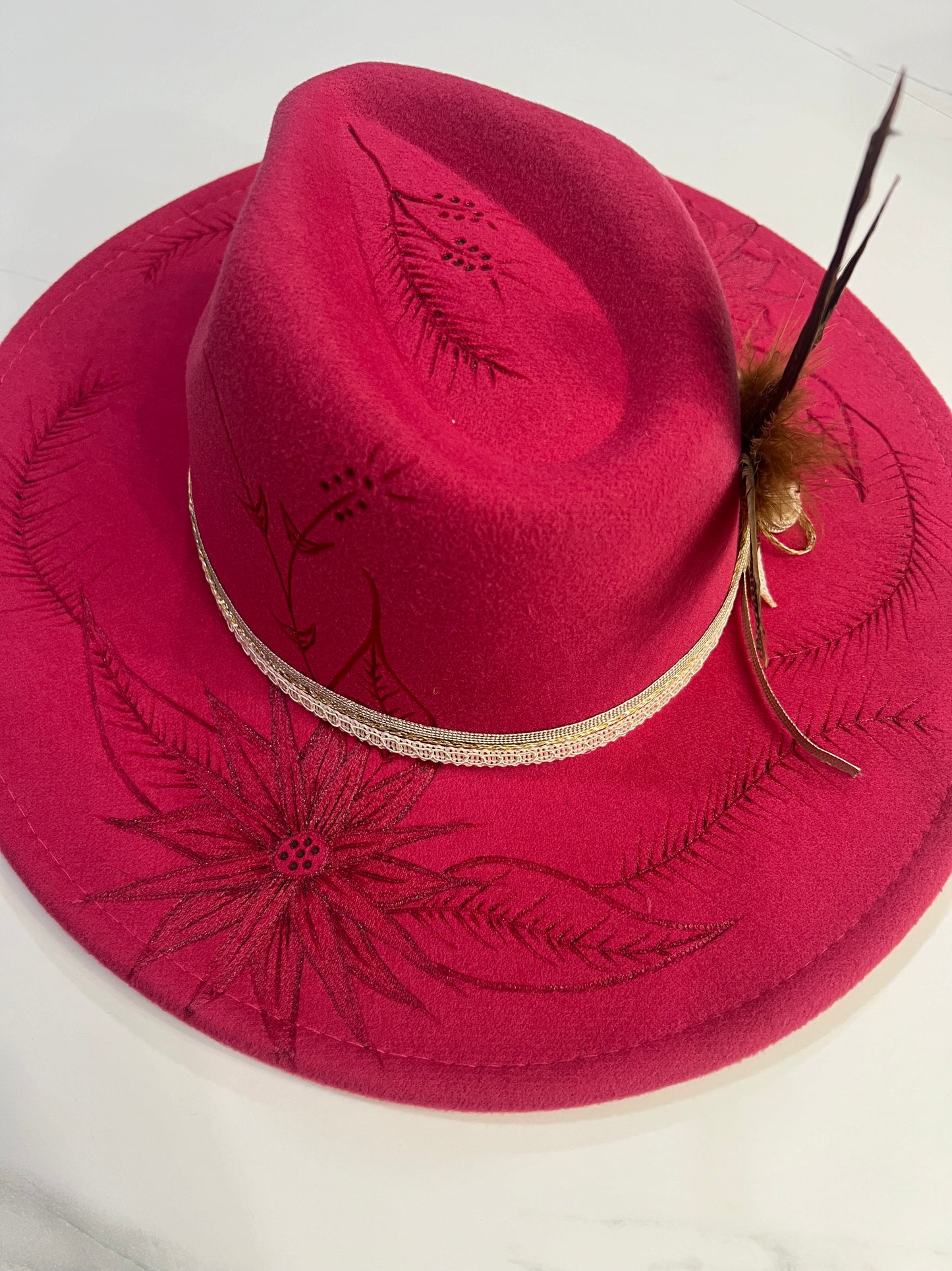 Dragonfly Fedora Hat